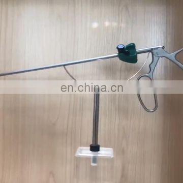 Flexible surgical laparoscopic  instrument plastic hem-o-lok clip applier and clips