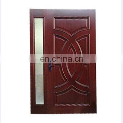 Custom wooden front door design for homes with glass solid outdoor french exterior front doors