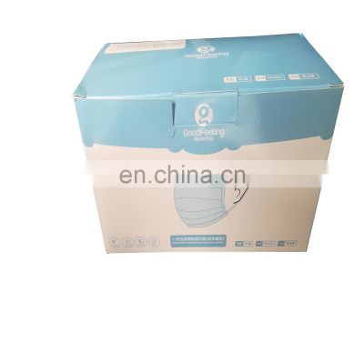 Manufacturer Ear-Loop Individual packing 3Ply Masque ISO13485 Disposable Facemask