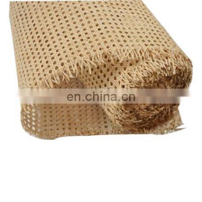 Natural Mesh Outdoor Rattan Cane Webbing Roll High Quality Low Price for handicraft furniture from wholesale companies Viet Nam