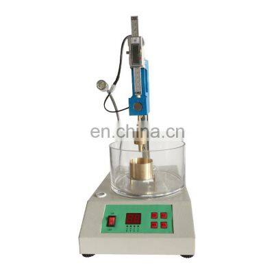 Bitumen needle penetration test for asphalt with heating function