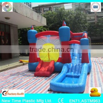 water park inflatable castle combo for sale