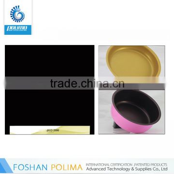 Solvent polyether sulfonic fluorine non-stick coating for kitchen cookware