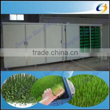 Soilless culture hydroponic fresh grass sprouting machine for poultry,Cattle Sheep Horse Animal Livestock