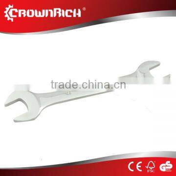 high quality double open end wrench 18*21 with chrome plated/Pearl nickel/satin finish