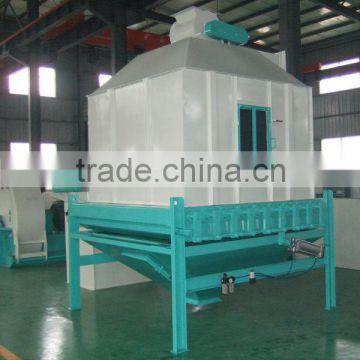 cooling machine in feed production line with low power consumption