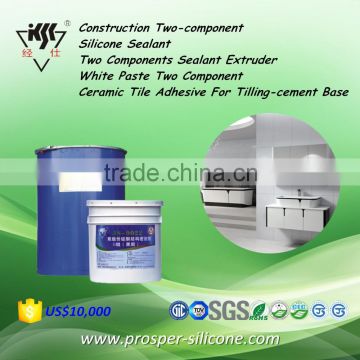 White Paste Two Component Ceramic Tile Adhesive For Tilling-cement Base