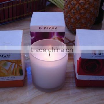 Hot sale for decoration gift box scented soy candle