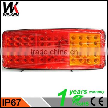 WEIKEN 12V 24V led trailer tail lights auto spare parts for truck vans WK-BSWD03