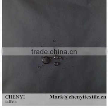 Best export PA coated waterproof black taffeta 190T umbrella fabric