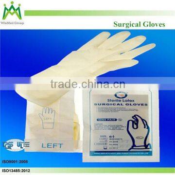 surgical exam gloves