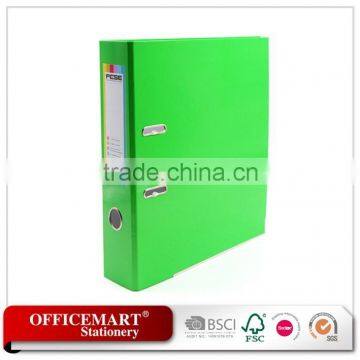 box lever arch files bright color