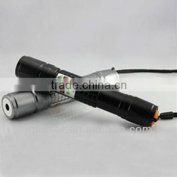 532nm High Power 200mW Class 3 handheld rechargeable green laser pointer on off switch Military Adjutable Focus