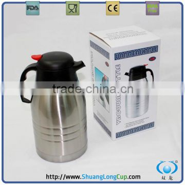 Stainless steel hot cold thermos,top coffee pot