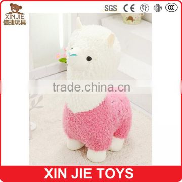 customize stuffed alpaca toy good quality alpaca plush toy