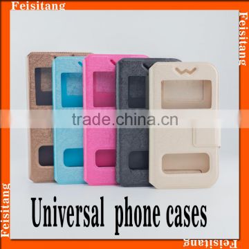 Leather case Apply to 4.3 4.7 5.0 5.5inch mobile phone Universal leather phone cases