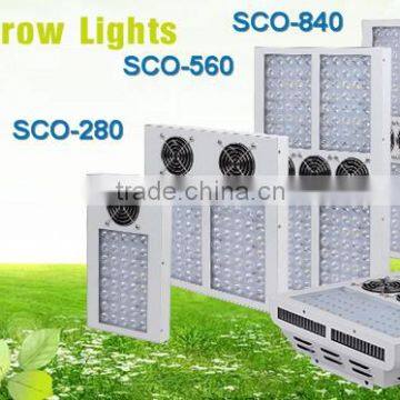 2016 best seller LED grow panel for hydroponics hobbyist. Saga Sco-416w