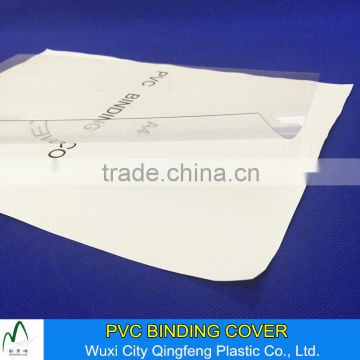 Glossy A4 210*297mm PVC Binding Covers 0.125mm 0.14mm 0.16mm 0.17mm 0.18mm Transparent PVC Sheet