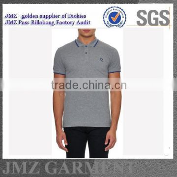 custom simple basic cotton pique polo shirt OEM new products low MOQ