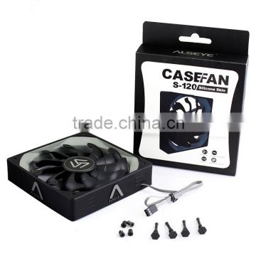 Alseye CA0124 manufacture 12v brushless computer fan 12025 case cooling fan