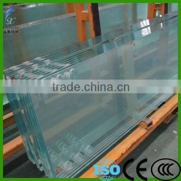 10-25mm Multi-layers laminated glass with polished edges finished