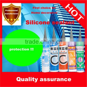 Independent research and development RTV silicone glass sealant