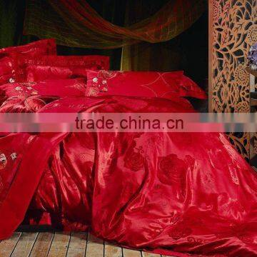 Luxurious100%Silk Jacquard Bedding Set
