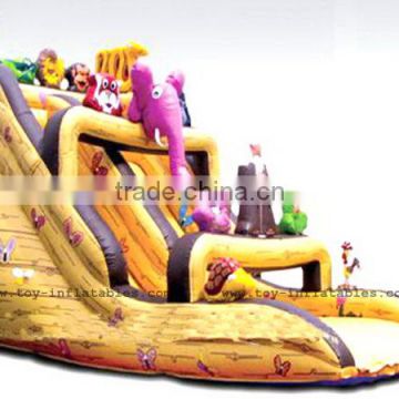 Classic design cheap inflatable noah's ark slide