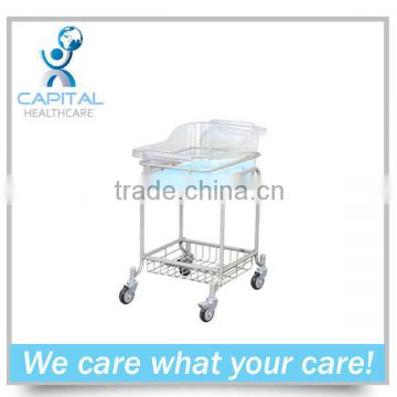 CP-B632 new design hospital baby bed/trolley