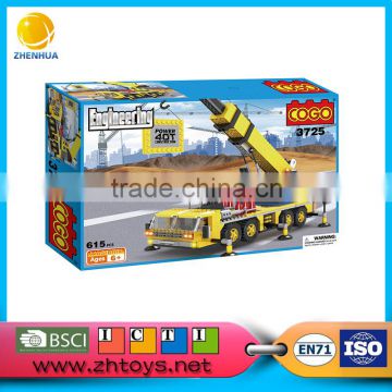 High demand products to sell construction truck blocks 615 PCS