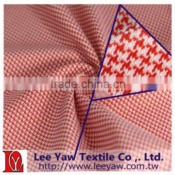 polyester houndstooth jersey fabric