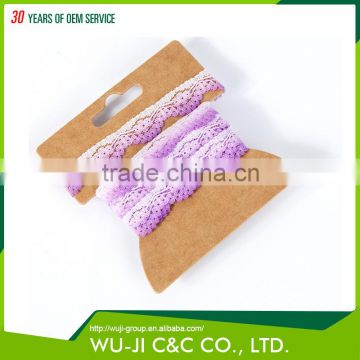 Latest style high quality durable nylon bridal lace trim suppliers