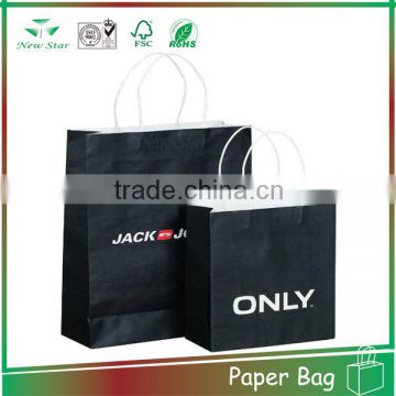 twist paper handle gift bags supplier