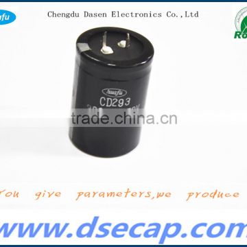 CD293super capacitor 330uf 450v aluminium electrolytic capacitor