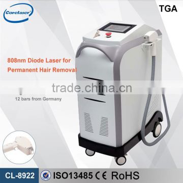 salon use / vertical 808nm diode laser for hair removal/808nm laser hair removal rejuvenation