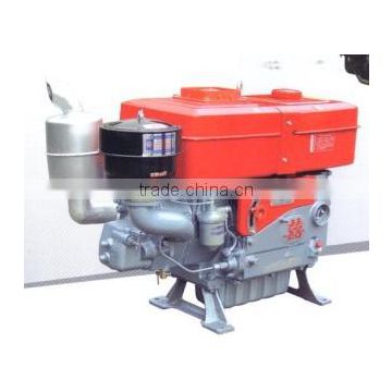JD118 diesel engine best quality single cylinder diesel engine with radiator