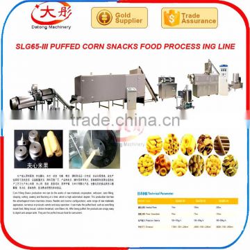 Core Filling Puff Snacks Food Making Machine Processing Line