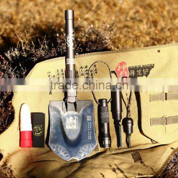Outdoor Car Camping Essential Kit Window Glass Breaker Rescue Tool For Car Multifunction Shovel