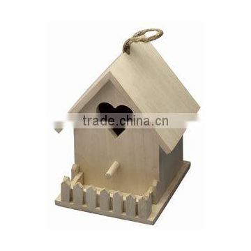 Lovely house wooden coin box and kids gift
