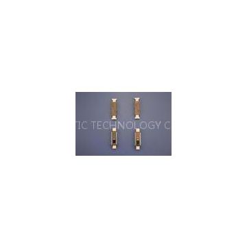 High Reliability Single Or Multi-mode MU Fiber Optic Adapter For Optical Test Equipment