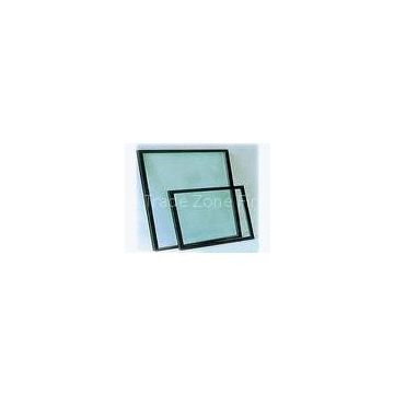 Flat Decorative Tempered Glass Panels For Architectural Windows 12mm Thickness