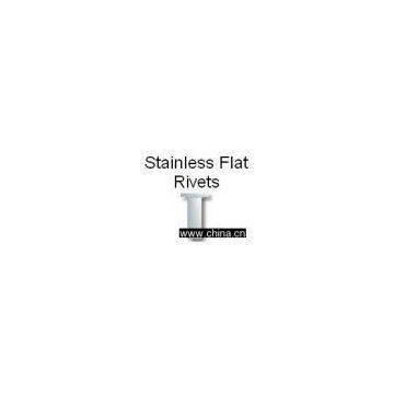 Stainless Flat Rivet 1/8