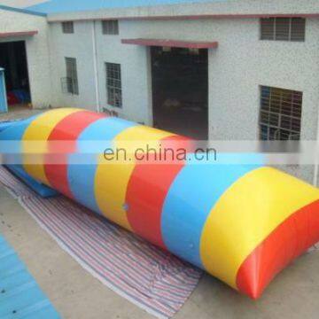 inflatable water jumping bag,inflatable water jumping pillow for water park