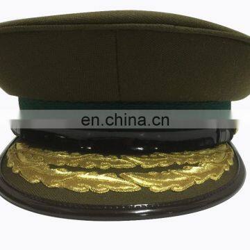 double and single scrambled egg service dress cap for different rank officer