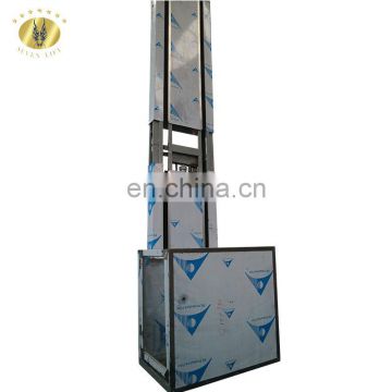 7LSJW Shandong SevenLift 1.15m height hydraulic vertical wheelchair home voltage villa manlift elevator