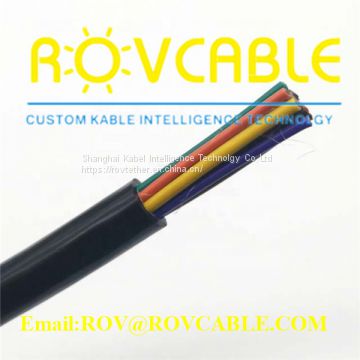 6 core 18 awg cable sewer pipe inspection  robot cable