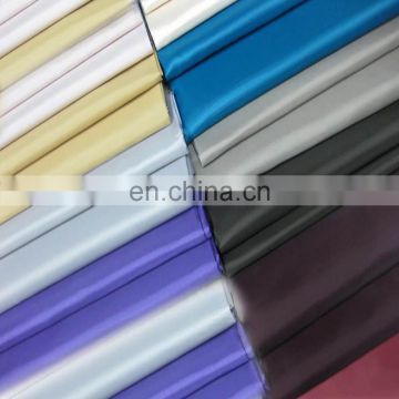 suzhou cheap 190T polyester pa waterproof coated lining taffeta fabric