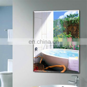 3mm frameless safety mirror with cat ii backing