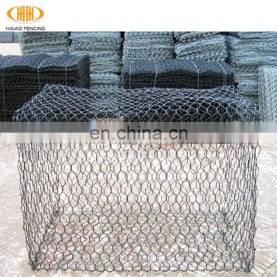 Factory river control protection gabion mesh cage for stones gabion wall cost per metre