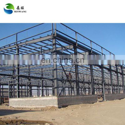 Qingdao prefab car showroom structure warehouse warehouse plant building Storage Hangar